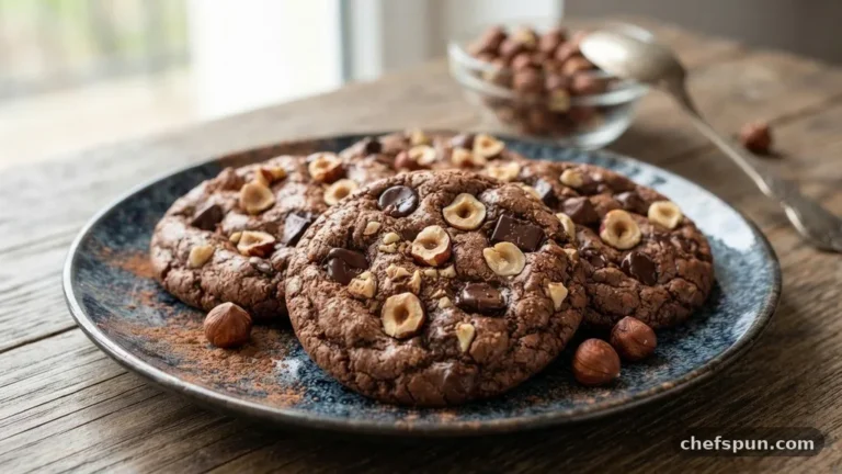 Chocolate Hazelnut Cookies