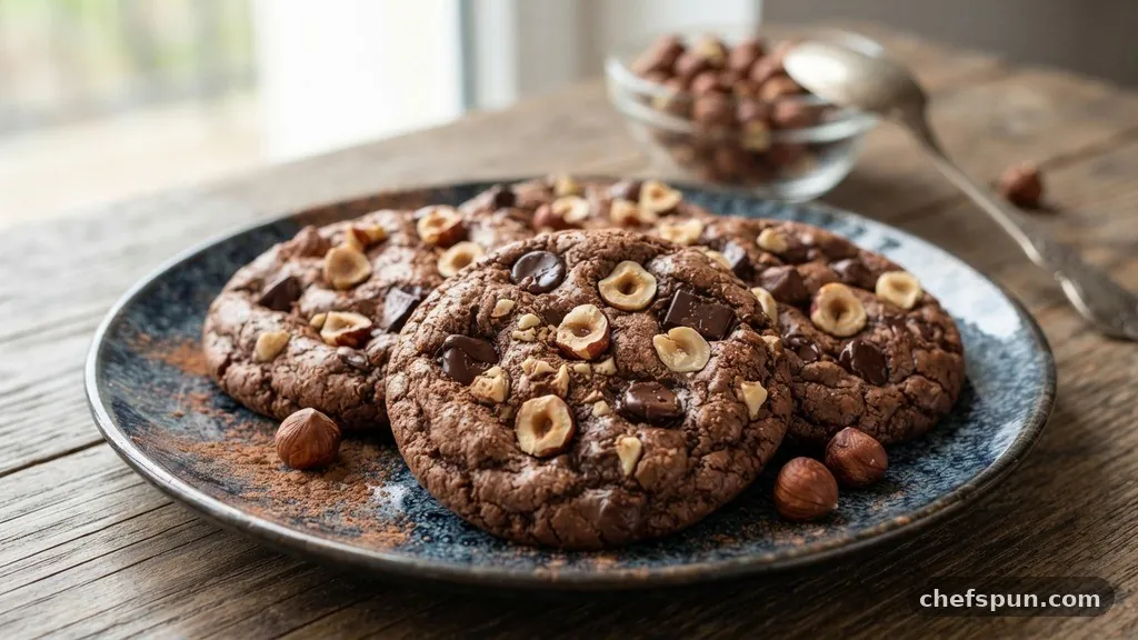 Chocolate Hazelnut Cookies