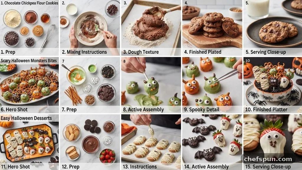 Engaging the Kids in the Kitchen - Easy Halloween Desserts