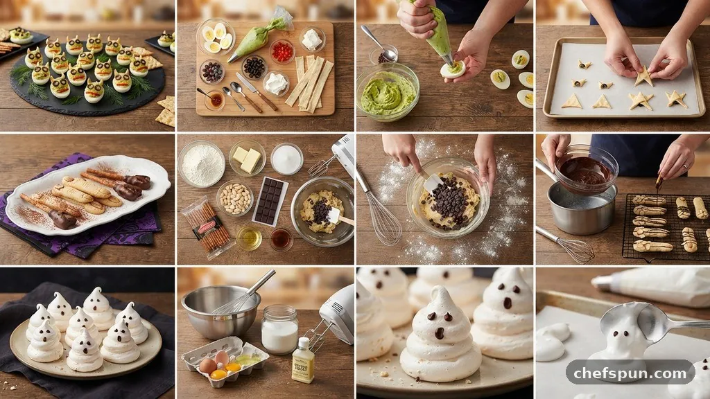 Ingredients - Meringue Ghosts