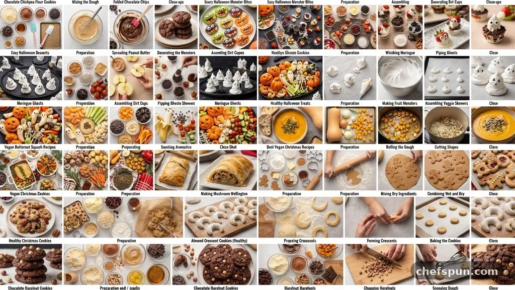Ingredients - Chocolate Hazelnut Cookies