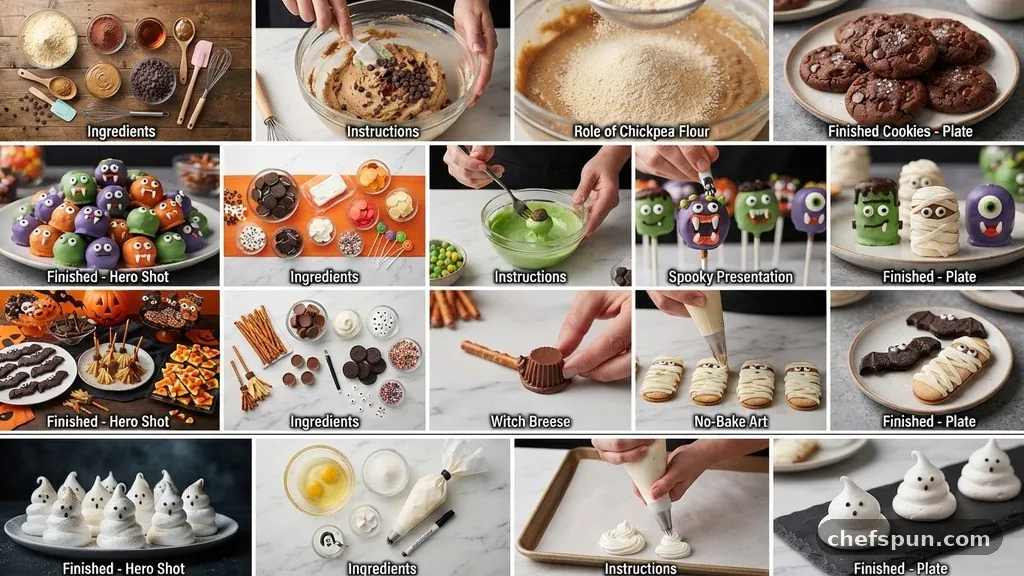 Instructions - Meringue Ghosts