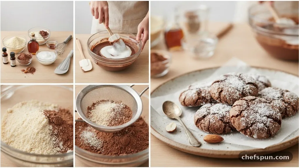 Selecting Your Fillings - Almond Thumbprint Cookie