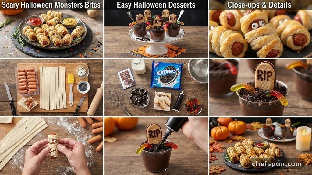 The Art of Minimalist Spooky Decorating - Easy Halloween Desserts