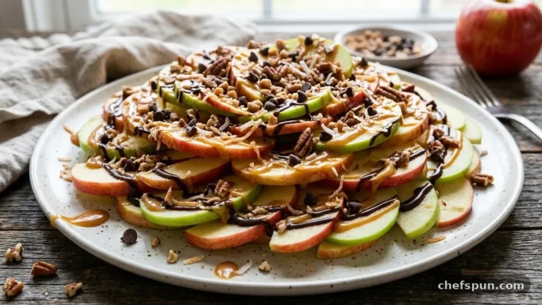 Apple Nachos