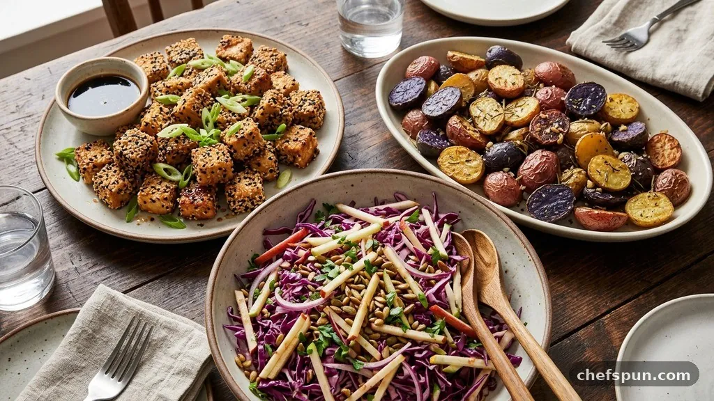 Crunchy Apple Red Cabbage Salad With Vinaigrette