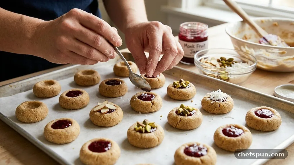 Customizing Your Batch - Monk Fruit Jam Almond Thumbprint Cookies