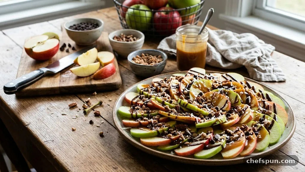Ingredients - Apple Nachos