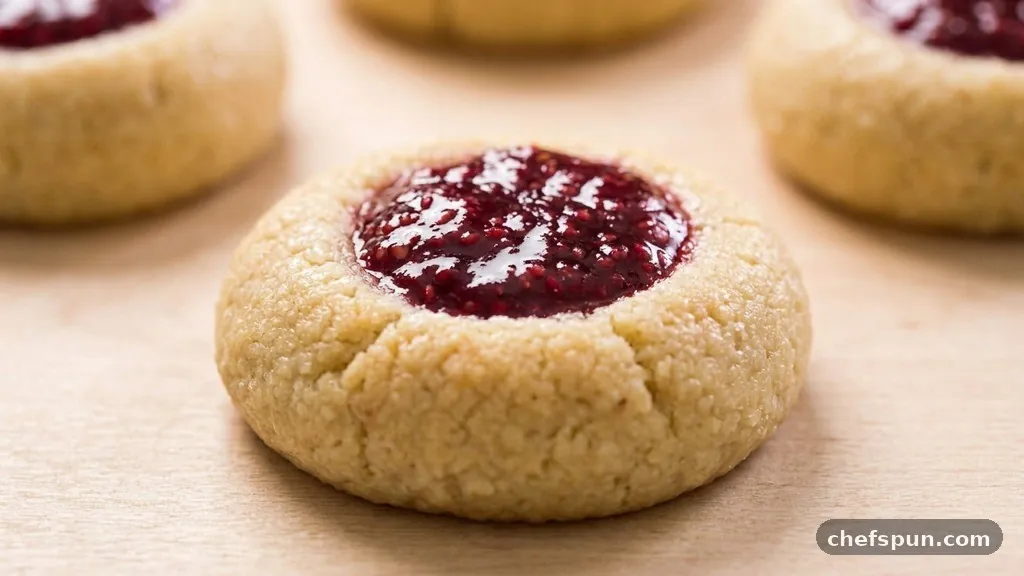 Instructions - Monk Fruit Jam Almond Thumbprint Cookies