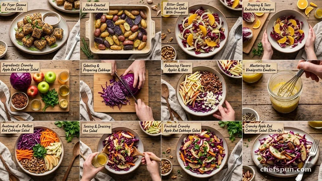 Instructions - Bitter-Sweet Radicchio Salad With Oranges