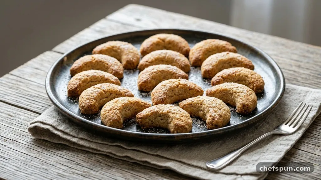Instructions - Keto Coconut Flour Almond Crescent Cookies Healthy