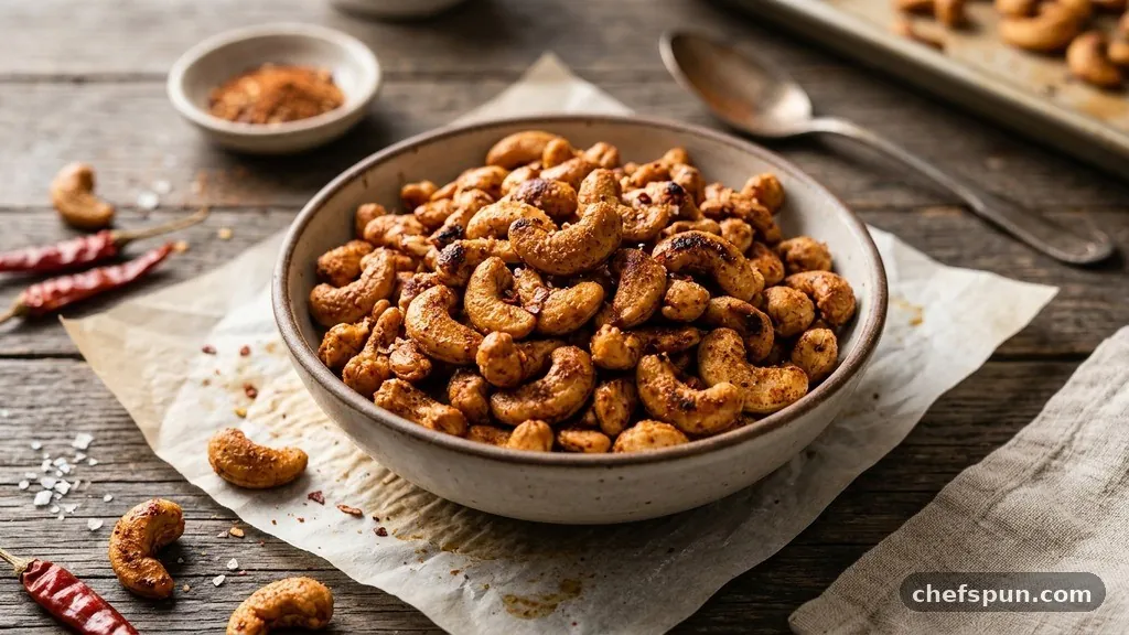 Roasted Spicy Cashews